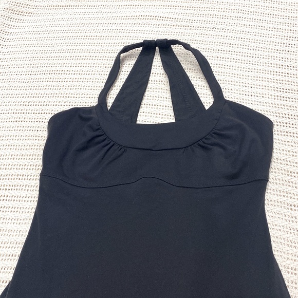 Lululemon Scoop Me Up Black Tank Women's Size 6 As New !! - Picture 6 of 13